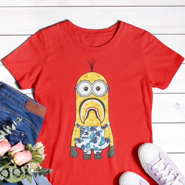 Supras Neakers Store Bape X Minions Camo Minion Sweatshirt