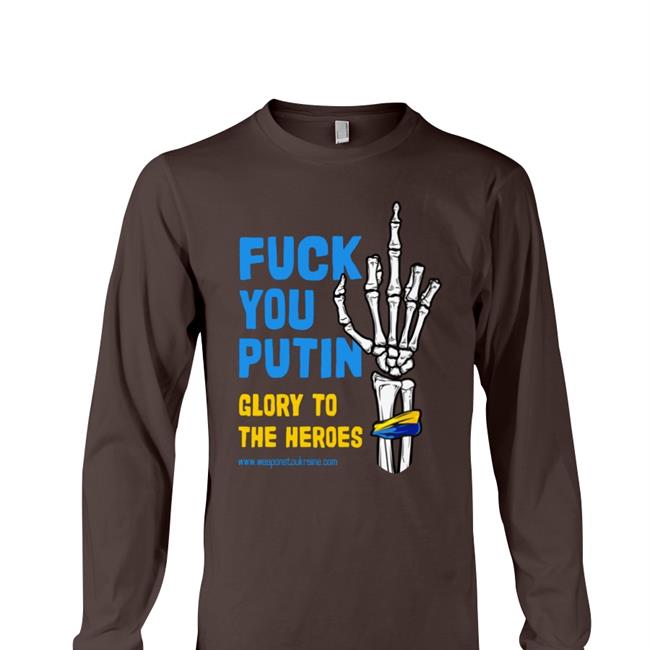 Kyivpost Fuck You Putin Glory To The Heroes Tee Shirt