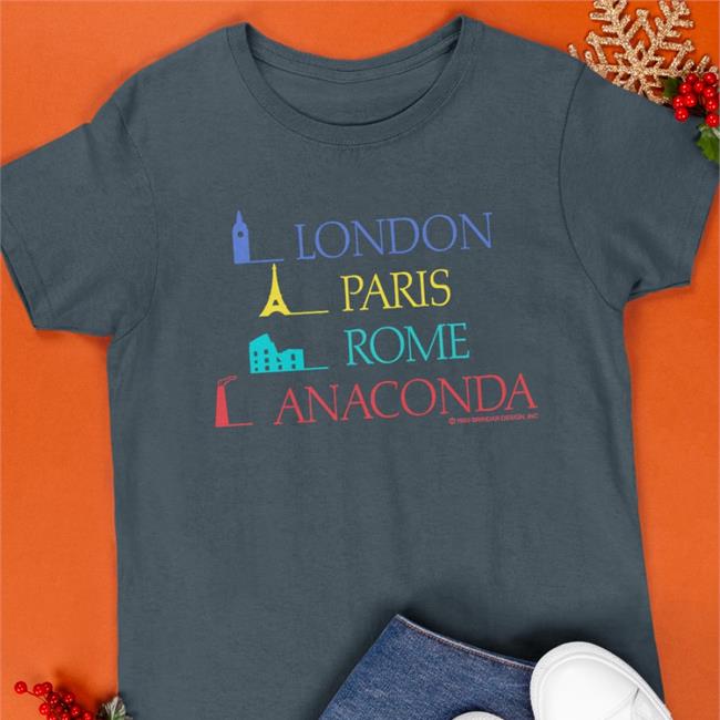 London Paris Rome Anaconda Tee