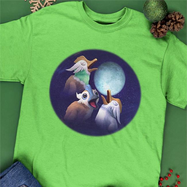 World Of Warcraft Black Three Duck Moon Shirt
