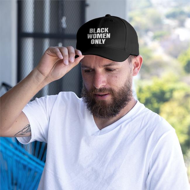 Black Women Only Twill Cap