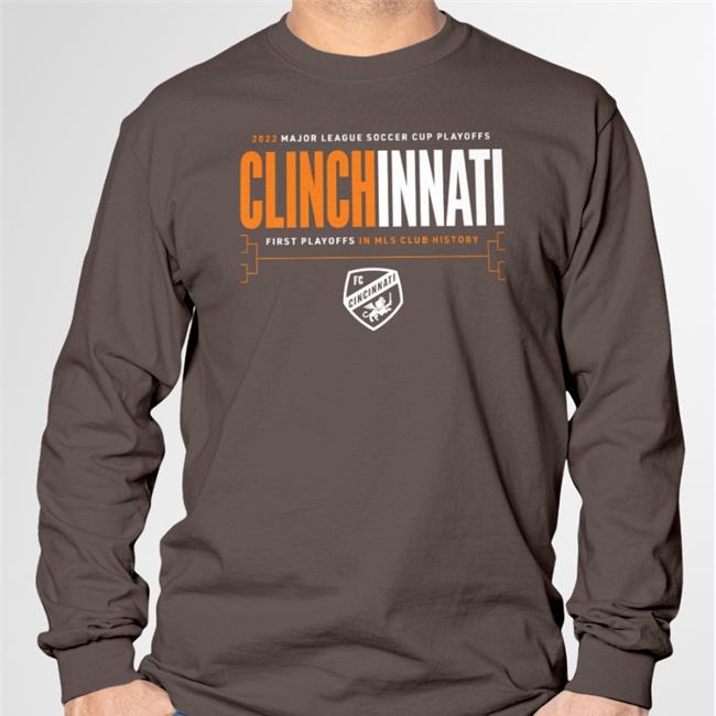 2022 Major League Soccer Season Cup Playoffs Cincinnati Shirts
