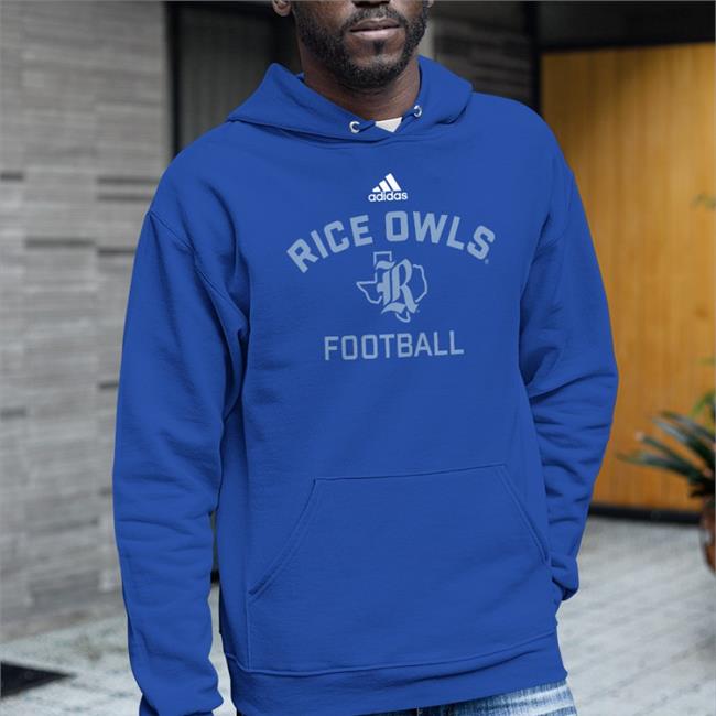 Marco Regalado Wearing Rice Owls Football Tee Shirts Coachregalado