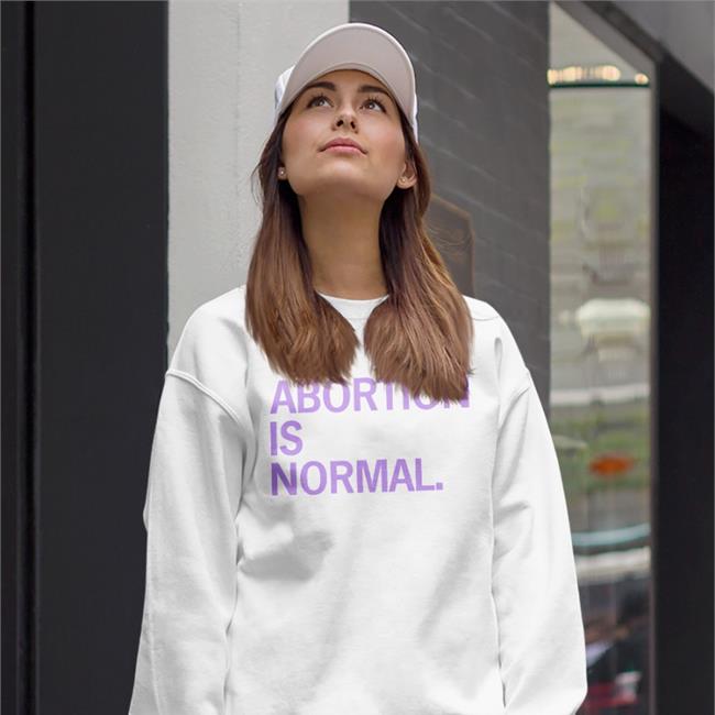 Abortion Is Normal Hoodie