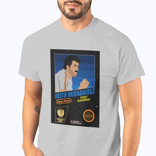 Keith Hernandez First Baseman New York T-Shirt Athlete Logos
