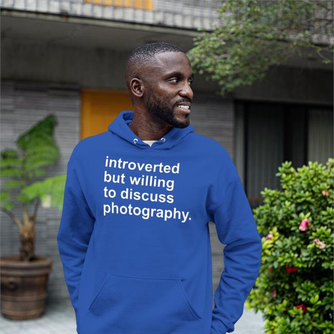 Introverted But Willing To Discuss Photography Tee Shirts