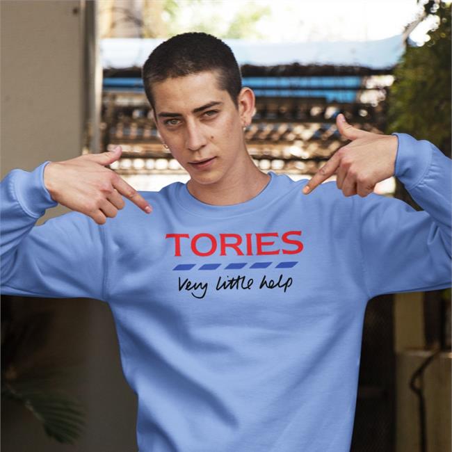 Tories Very Little Help Hoodie Billie Piper