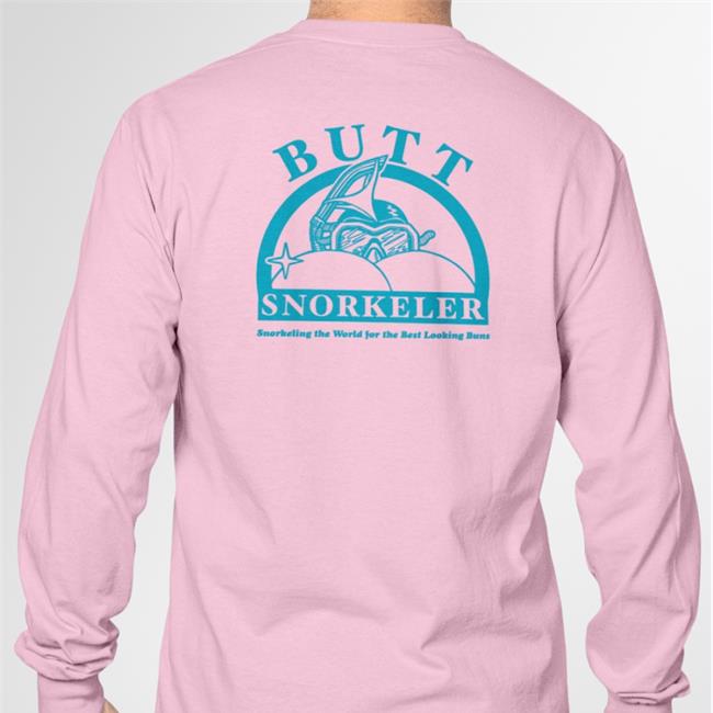 Butt Snorkeler Snorkeling The World For The Best Looking Buns T-Shirt