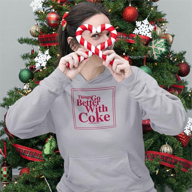 George Mnguni Thing Go Better With Coke Tee White
