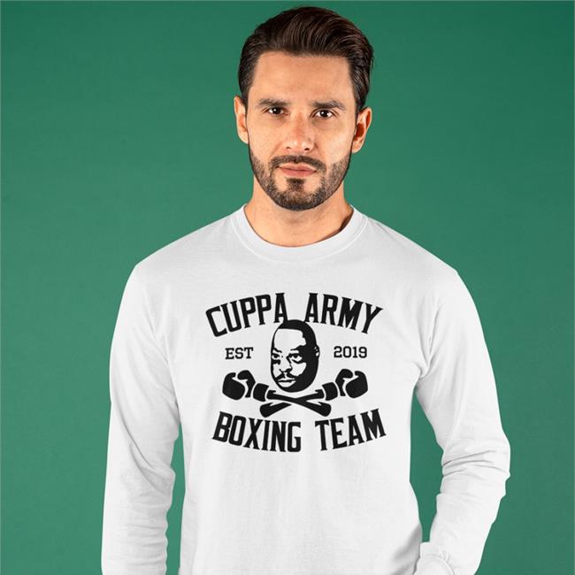Beetlejuice Green Cuppa Army Est 2019 Boxing Team T Shirt