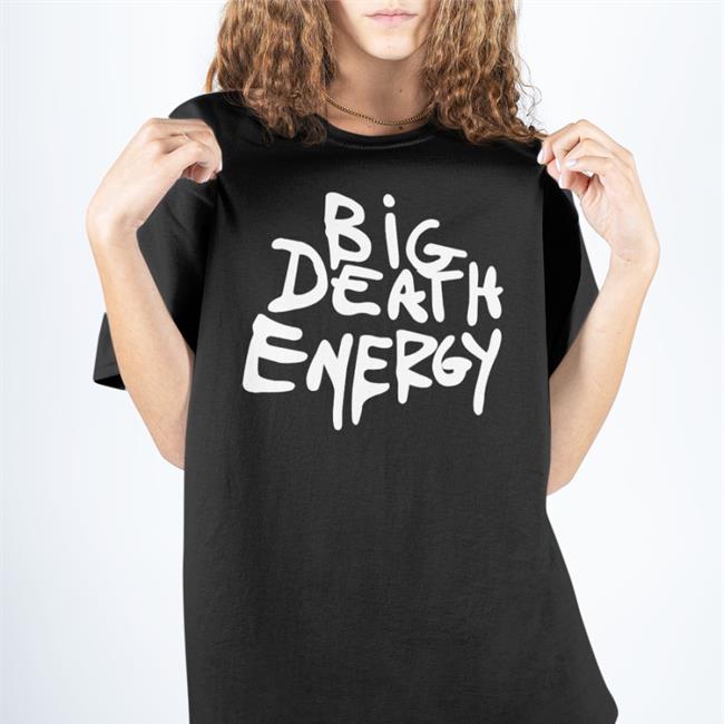 Live In Hoboken Makeitslowerr Big Death Energy New Shirt Black