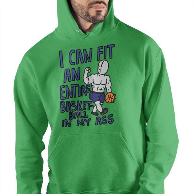 Yolo Swag Studios Merch Cream Of Dog I Can Fit An Entire Basketball In My Ass Shirt Cream Of Dog
