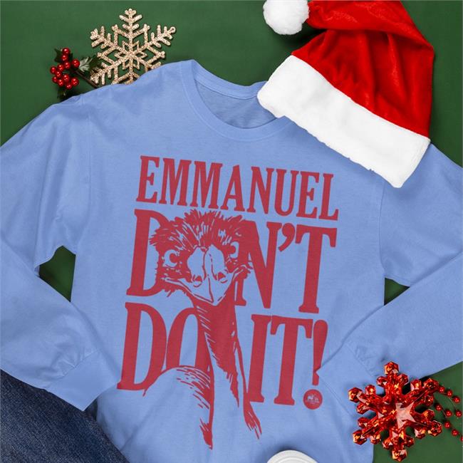 Emmanuel Don’T Do It T Shirt Knuckle Bump Farms Graeme Devine