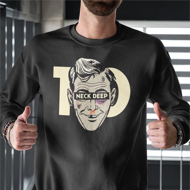 Neckdeepuk 10 Year Anniversary Neck Deep Rain In July Shirt Neck Deep Store
