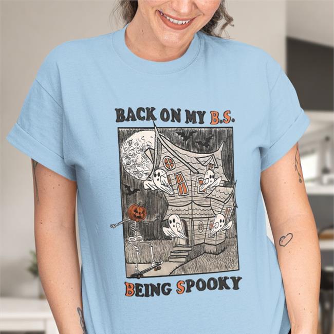 Jmcgg Justin Back On My Bs Being Spooky Shirt
