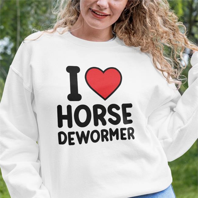 I Love Horse Dewormer Tee Shirt