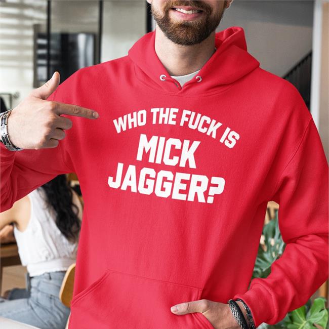 Who The Duck Is Mick Jagger Shirt Classic Rock In Pics Keith Richards
