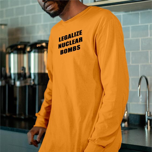 White Joey Jxxyy Legalize Nuclear Bombs Shirt