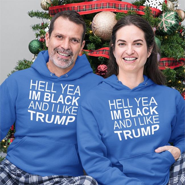 Hell Yeah, I’M Black And I Like Trump Shirt