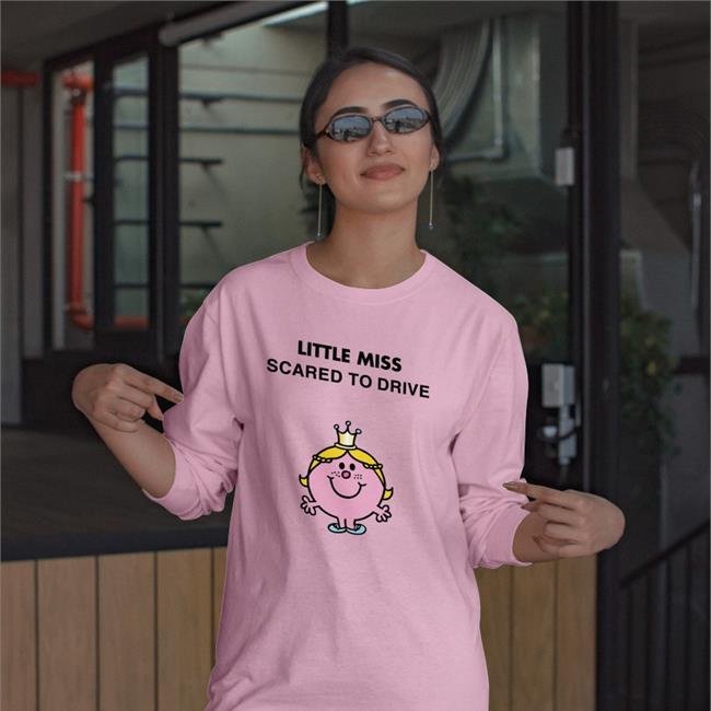 Little Miss Scared To Drive Shirt Cuaturfuneral Little Miss Princess