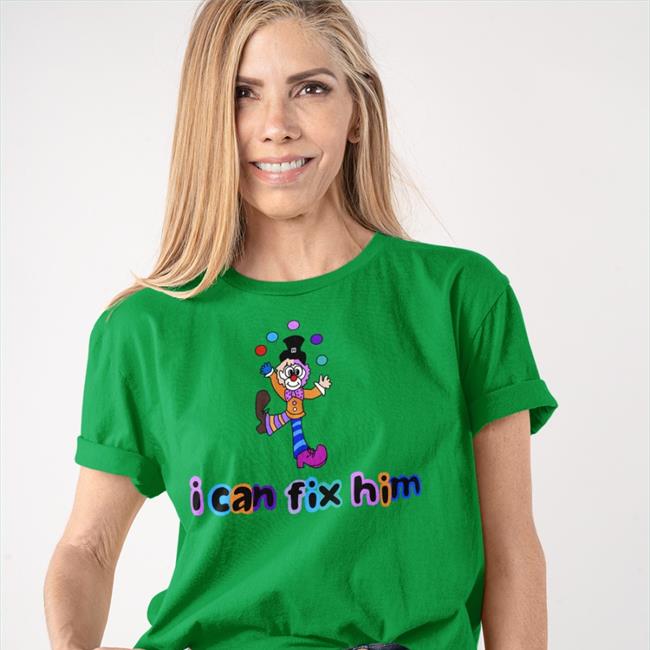 White Chrissy Chlapecka I Can Fix Him Sweatshirt