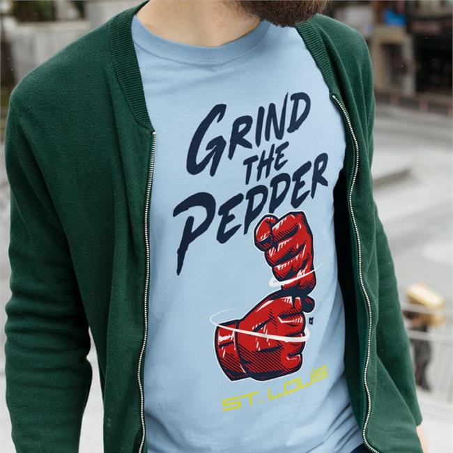 Breakingt Store Grind The Pepper Shirt St Louis Cardinals