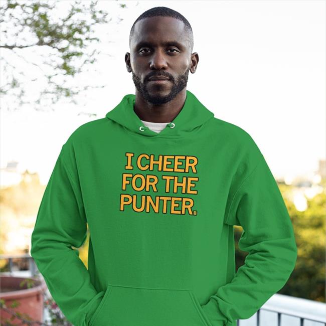I Cheer For The Punter Tee Shirt