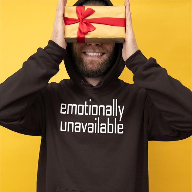 Ethan Peck Wearing Emotionally Unavailable Tee