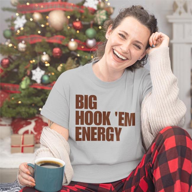 Dr. April Finkley Big Hook 'Em Energy Sweatshirt White
