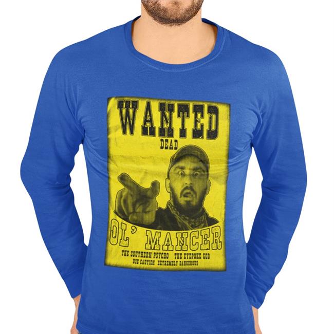 Black Mance Warner - Wanted Dead Shirt Stiffblade Merch