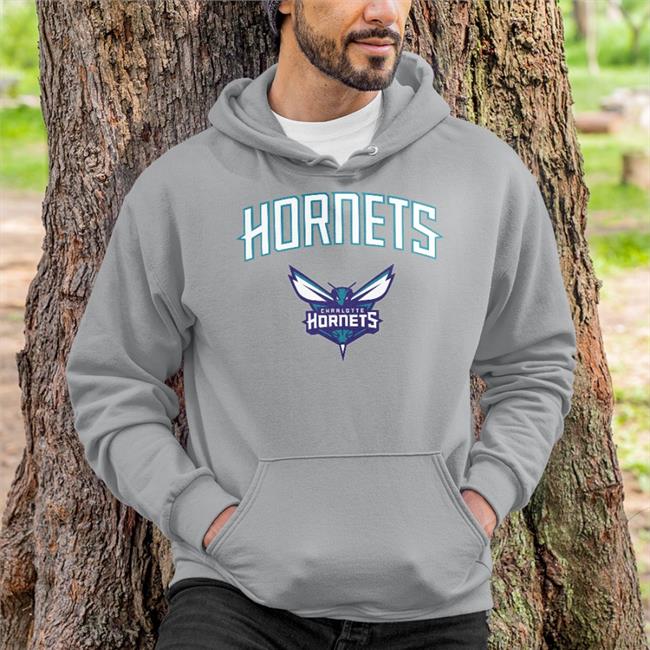 Charlotte Hornets Team Logo Funny T Shirt Navy