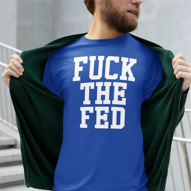 Wall Street Silver Fuck The Fed Tee Shirt Black