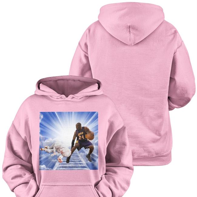 LakeShowYo The Queen When She Runs Into Kobe T Shirt White