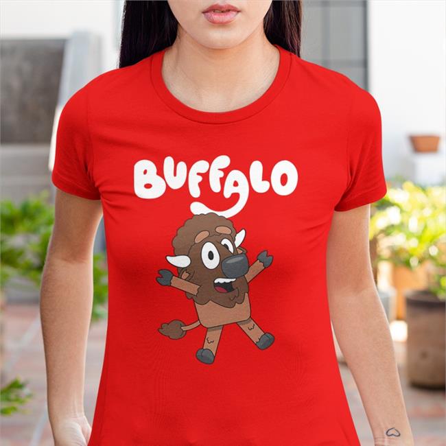 26Shirts Merch Buffalo Buffaloey Tee Bluey