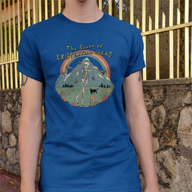 The Sound Of Existential Dread T Shirt Black