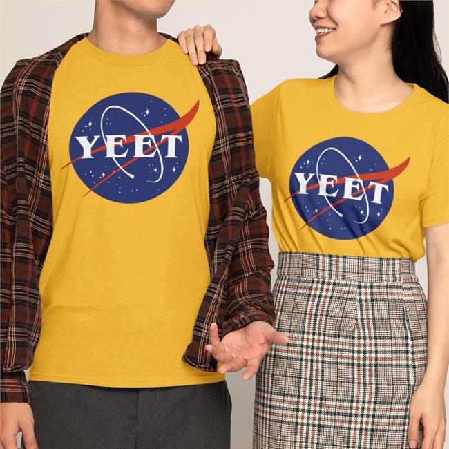 Sport Grey Kirsten Banks Yeet Nasa Shirt