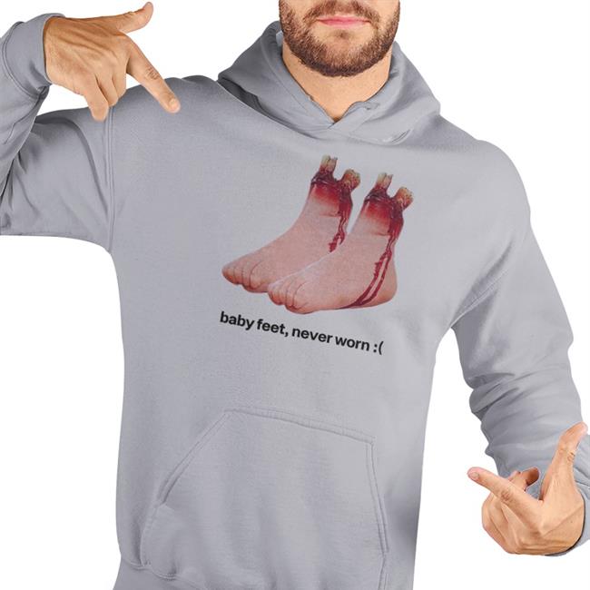 Baby Feet, Never Worn Tee Shirt