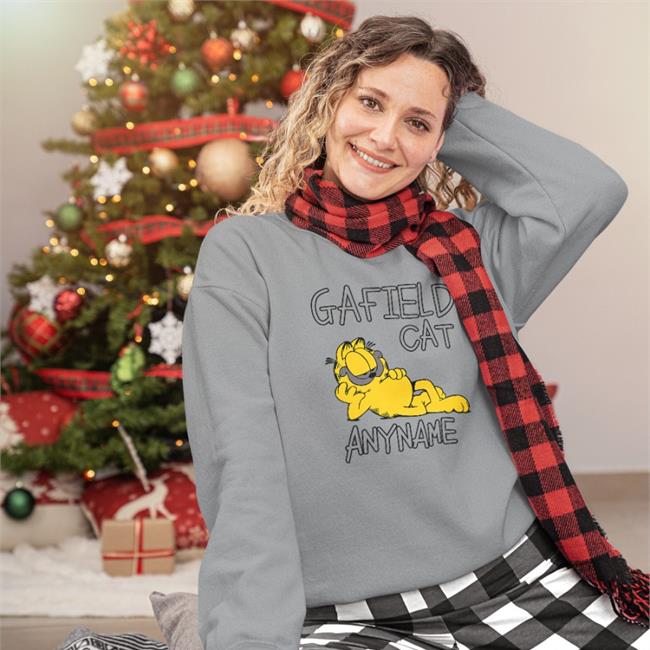 Gafield Cat Anyname T-Shirt