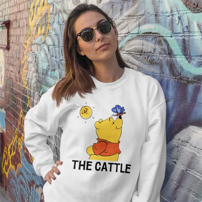 The Cattle Pooh Bear Hoodie Poorly Translated Shirts