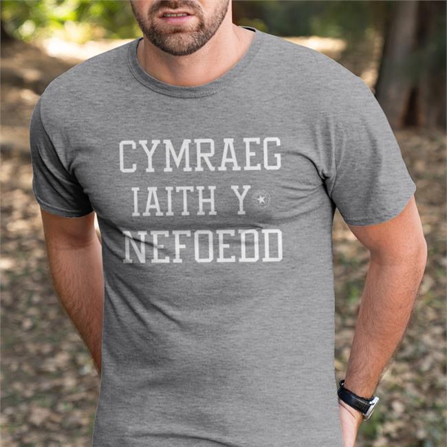 Cymraeg Iaith Y Nefoedd New Shirt