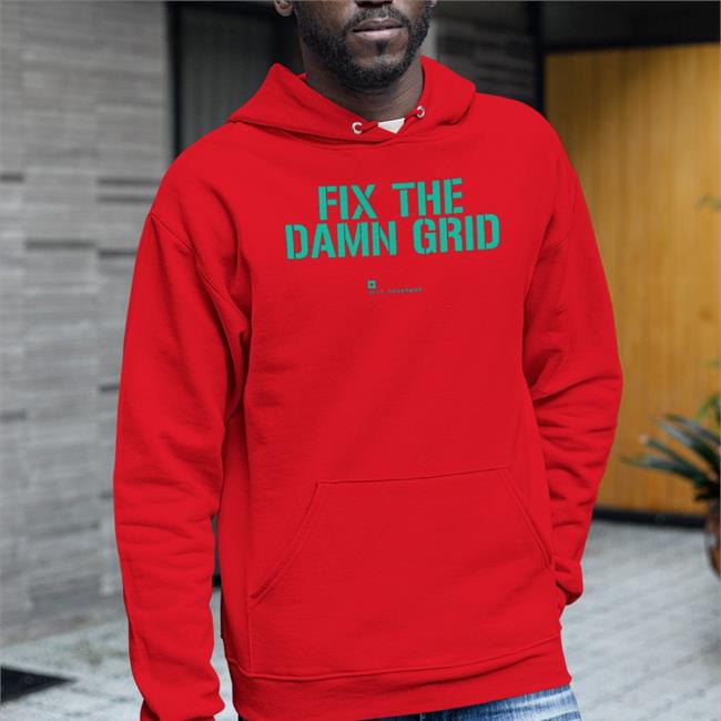 Collier For Texas Fix The Damn Grid Shirt