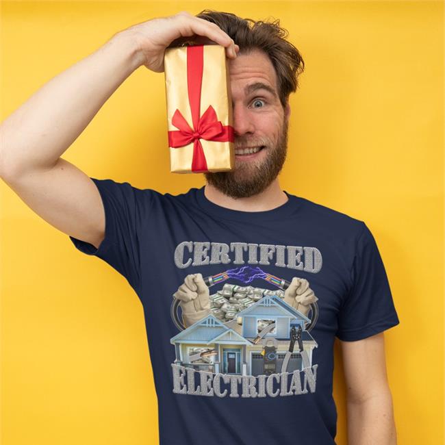 Hardshirts777 Certified Electrician Shirt