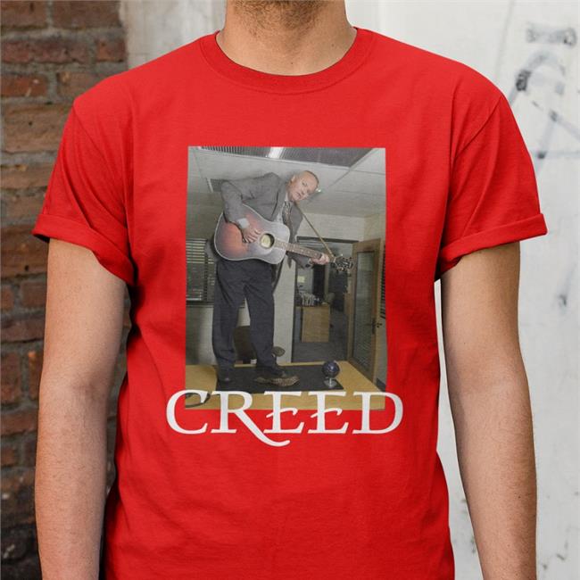 Creed Bratton With Guitar Shirt Creed With Guitar The Office Season 3 Shirt Shirts That Go Hard