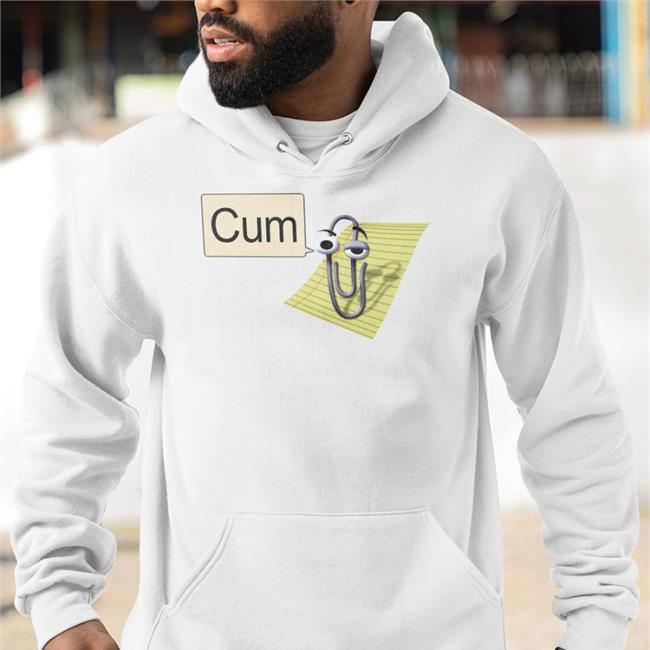 Cum Clippy Hoodie