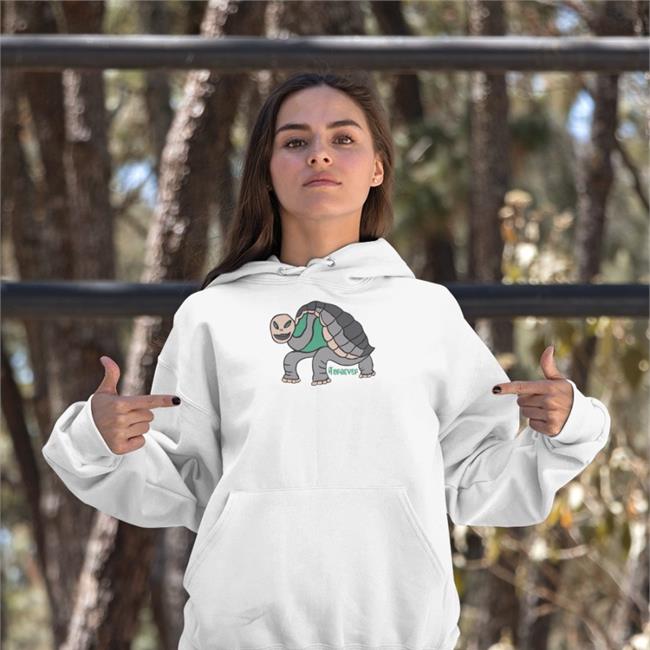 Run For Cover Records Merch Turnover Turtle Hoodie Sweatshirt