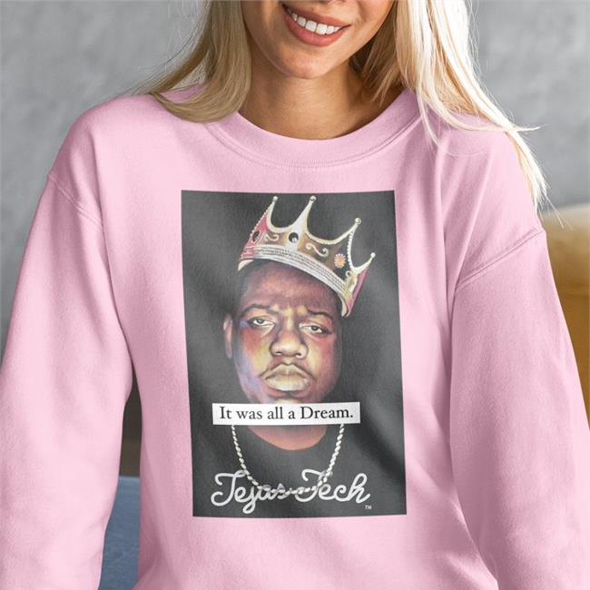 Sideline Provisions Notorious It Was All A Dream Tejas Tech Hoodie