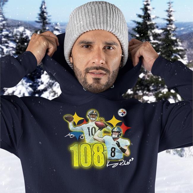 Kenny Pickett Mitchell Trubisky Pickisky 108 Shirt Pittsburgh Steelers