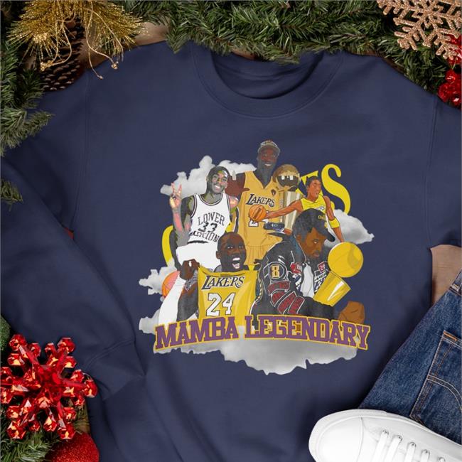Heatirvine Store Mamba Legendary T Shirt Kobemurals