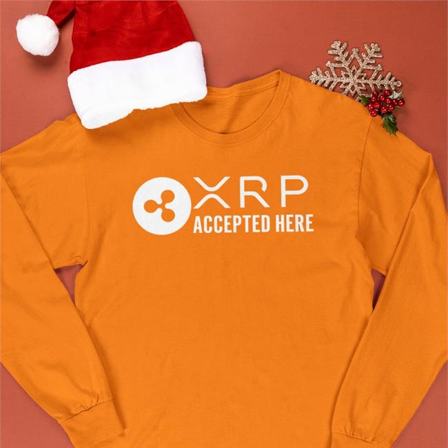 Xrp Accepted Here Sweatshirt Xrp Whale