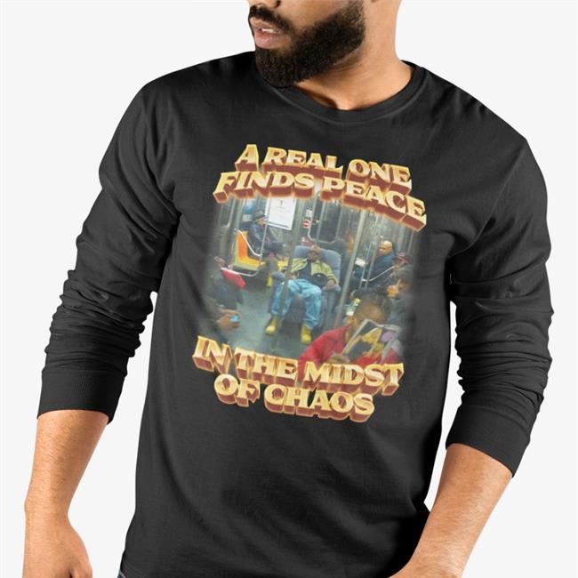 Swag Stimulus A Real One Finds Peace In The Midst Of Chaos Sweatshirt